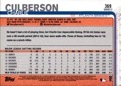 2019 Topps All-Star VARIANTE ARGENT #301 - #452 Choisissez votre propre JOUEUR D'ÉQUIPE FAV - Photo 147 sur 305