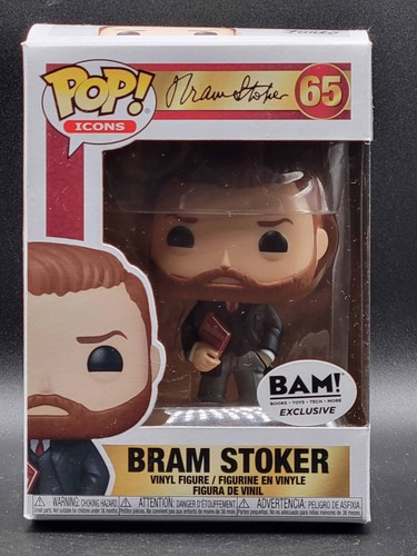 Funko Pop Icons 65 Bram Stoker BAM Books a Million - Picture 1 of 7