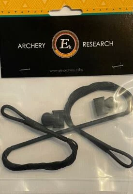 EK ARCHERY RESEARCH orig. Cadena Cobra 80 libras 17,25" + 2 tapas + piezas de montaje Ek Archery CRS-002CK