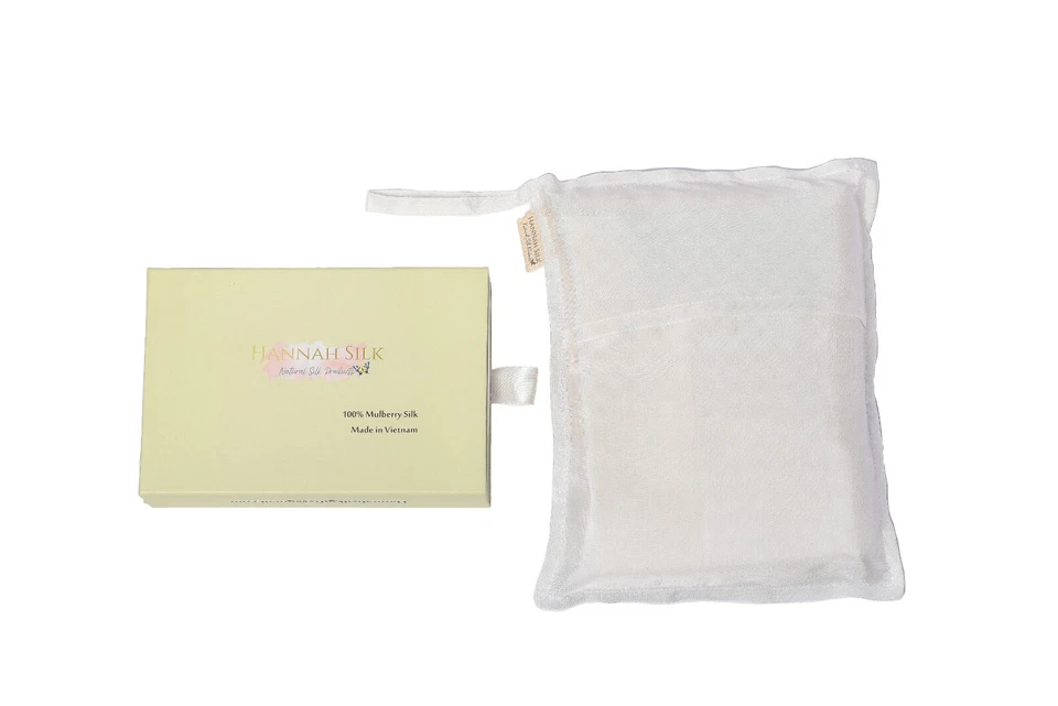 Single Pure Silk Sleeping Bag Liner for Camping Hiking Hostel Travel - Image 2 of 4