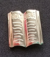 Officer Chaplain Lapel pin Masonic Mason Bible