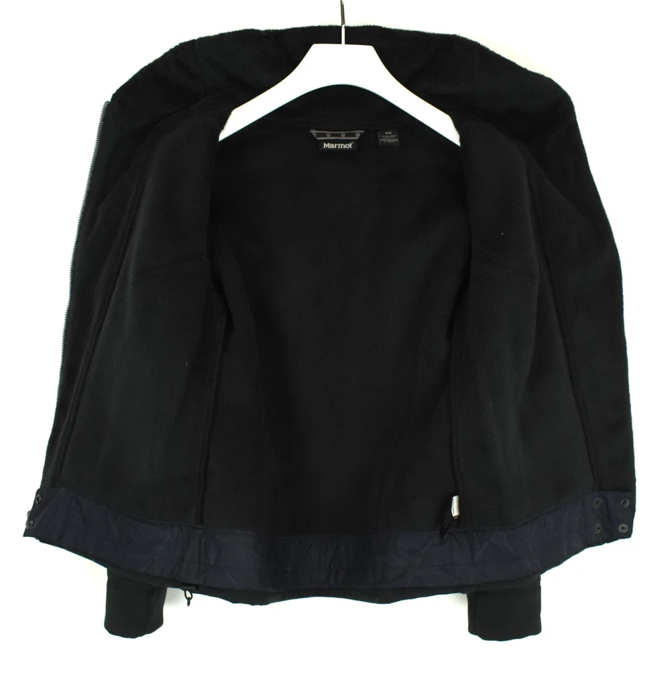 Marmot Jacket Women M Skiing Snow Gaiters Zipper Thin Gray - Image 4 of 4