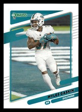 Myles Gaskin 2021 Donruss #61 Miami Dolphins 