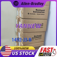Brand New 1492-J3-B Terminal Block Blue 25A 600V Allen Bradley Free Shipping