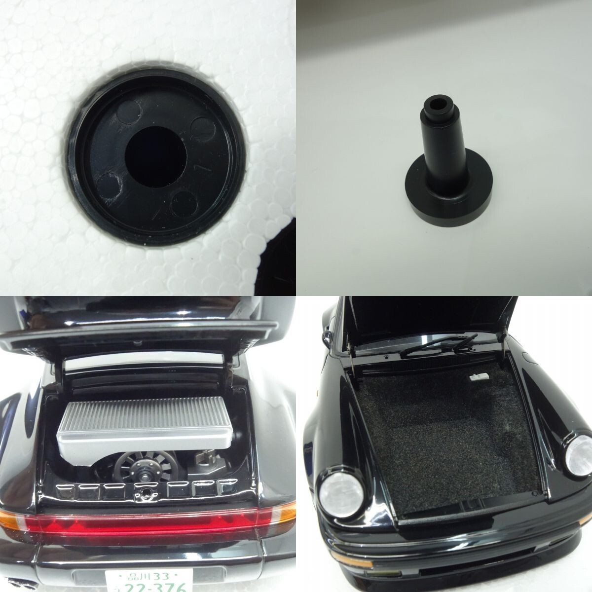 1/18 AUTOart Porsche 911 930 Turbo Wangan Midnight Blackbird 1/18 AUTOart Porsche 911 930 Turbo Wangan Midnight Blackbird