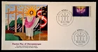 Germany, Scott# 1413 Passion Play commemorative on FDC Feb 16, 1984 with Bonn 1