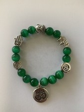 Aventurine Stones/Charms Bracelet for Energy Unblock, creativity and Healing