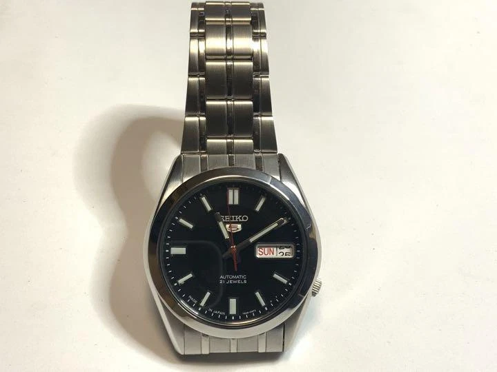 Seiko Seiko 5 7S26-03B0 Stainless 21 Day Automatic Mens | eBay