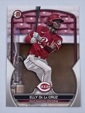Elly De La Cruz 2023 Bowman Baseball Paper Prospects Base #BP-65 Cincinnati Reds