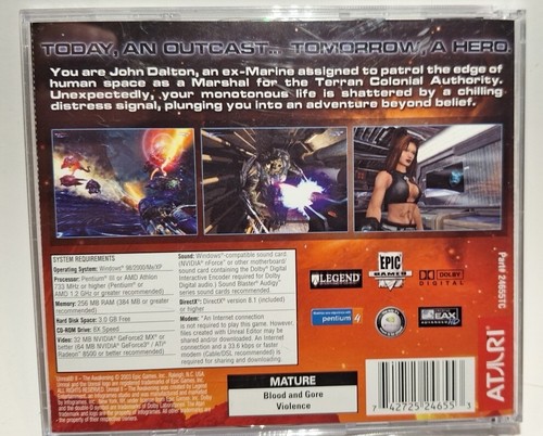 Juego de PC Unreal II The Awakening, CD-ROM 2 discos - Imagen 2 de 6