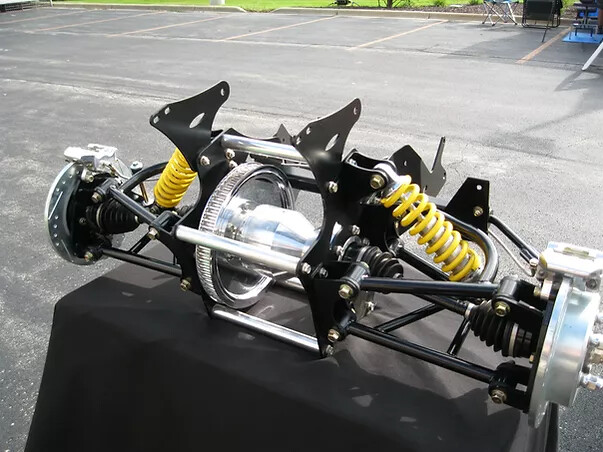 Trike Rear Suspension ICE Configured Battery Mount Suspended Trikes