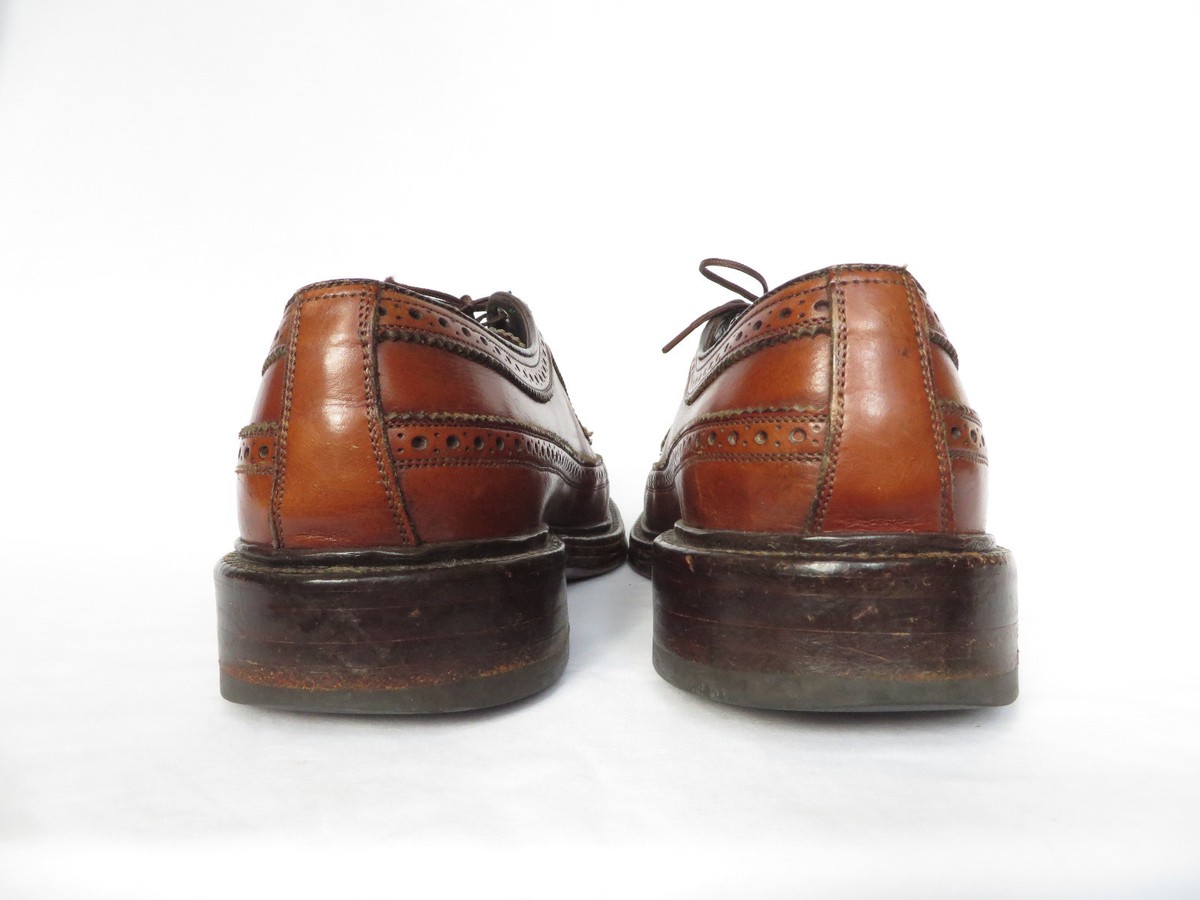 FLORSHEIM Imperial Kenmoor 93602 Mens Brown Wing Tip Oxfords Shoes