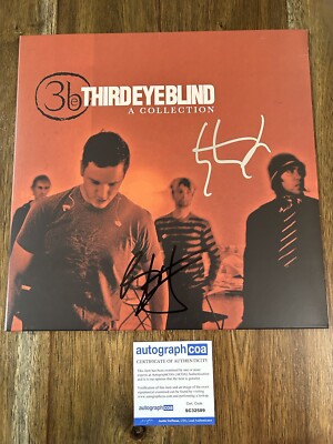 Third Eye Blind' Signed 'A Collection' Vinyl Album Stephan Jenkins
