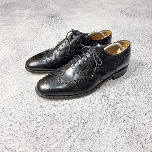 Loake 202 B Mens Black Leather Classic Oxfords Brogues US11.5 UK10.5 EU44.5 - 第 1/16 張圖片