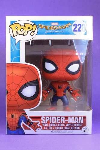 FUNKO Pop! Vinyl: Spider-Man - Spider-Man (220) - TRACKED Shipping