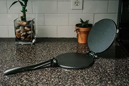 Cast Iron Tortilla Press 7.5 Inch by Alpha Living Heavy Gauge Flour for sale online