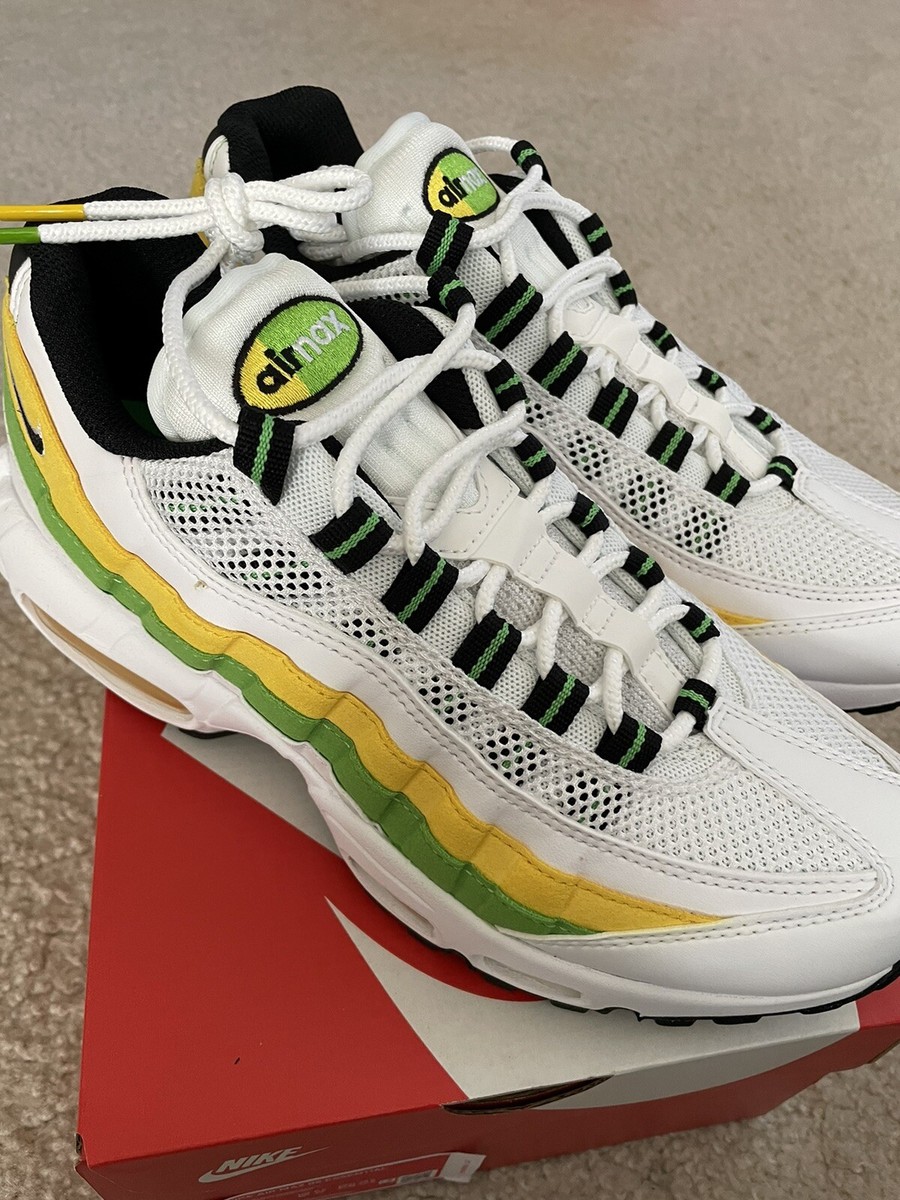 Size 7.5 - Nike Air Max 95 Essential Lemon Lime for sale