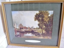 John Constable  picture-print under glass, framed,4