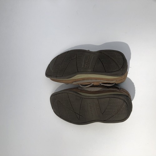 SPERRY LANYARD Top Sider Boat Slip-On Tan Shoes Size - 1M Boys - 第 4/6 張圖片