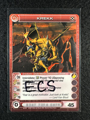 Chaotic TCG 3 Max ECS Krekk 40/232 DOP 1st Ed Common NM/LP