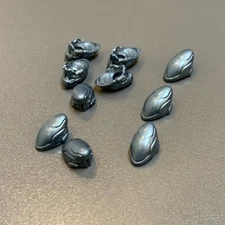 Lot 10 Head HALO Mega Bloks Construx Building Figure UNSC MARINE Elite COD #55