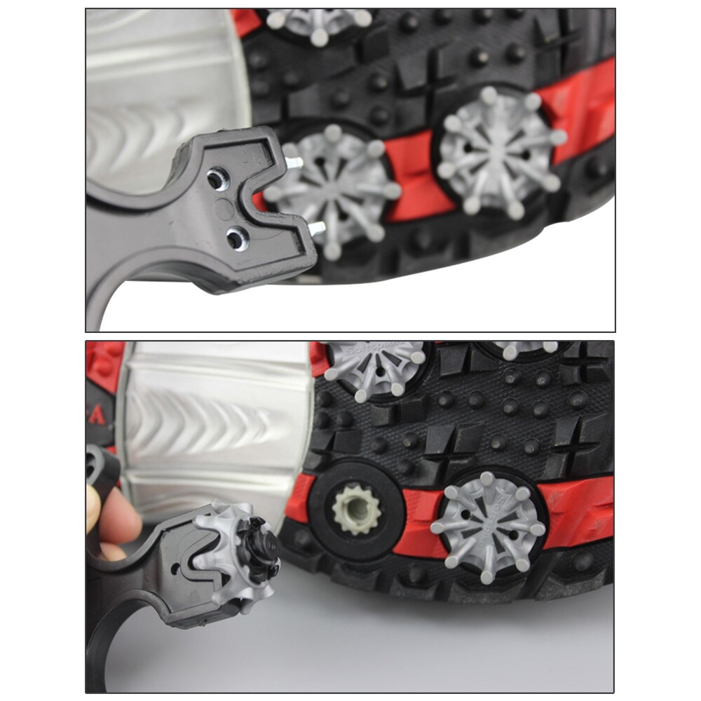 Golf Shoes Spike Wrench Two Pin Wrench Removal Tool for Golf Shoe Cleats Spikes