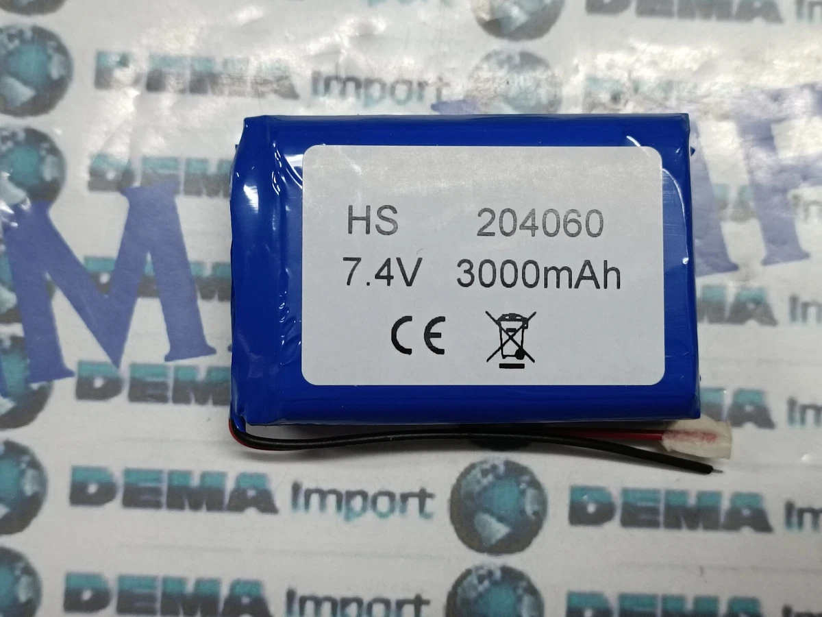 Batteria Li-Po da 7,4 V 1,88 Ah 300-00635 per Sepura STP8000