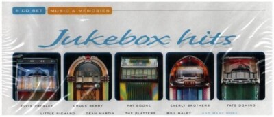 CD-BOX Chuck Berry / Pat Boone / Bill Haley a.o. Jukebox Hits NEW OVP Disky