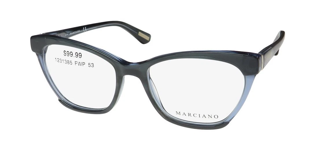 NEW GUESS MARCIANO GM0287-3 EYEGLASSES WOMENS FULL-RIM PLASTIC 53 