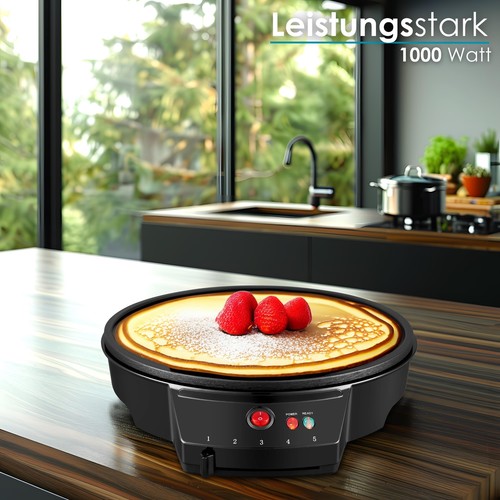 Crepes Maker Galettes Crepes Maschine Crepes Pfanne Crepesmaker Creperie - Bild 3 von 6