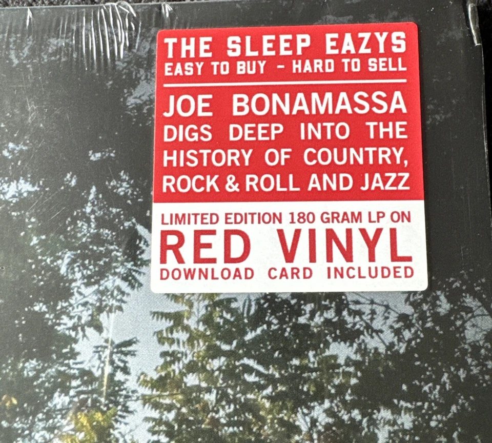 The Sleep Eazys ‎– Easy To Buy - Hard To Sell - Red Vinyl LP Album with D/L Code - Image 3 of 3