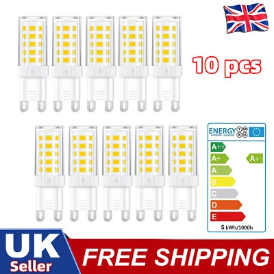 10X G9 LED Bulbs Warm/Cool White 5W=40W G9 Halogen Capsule Light Energy Saving