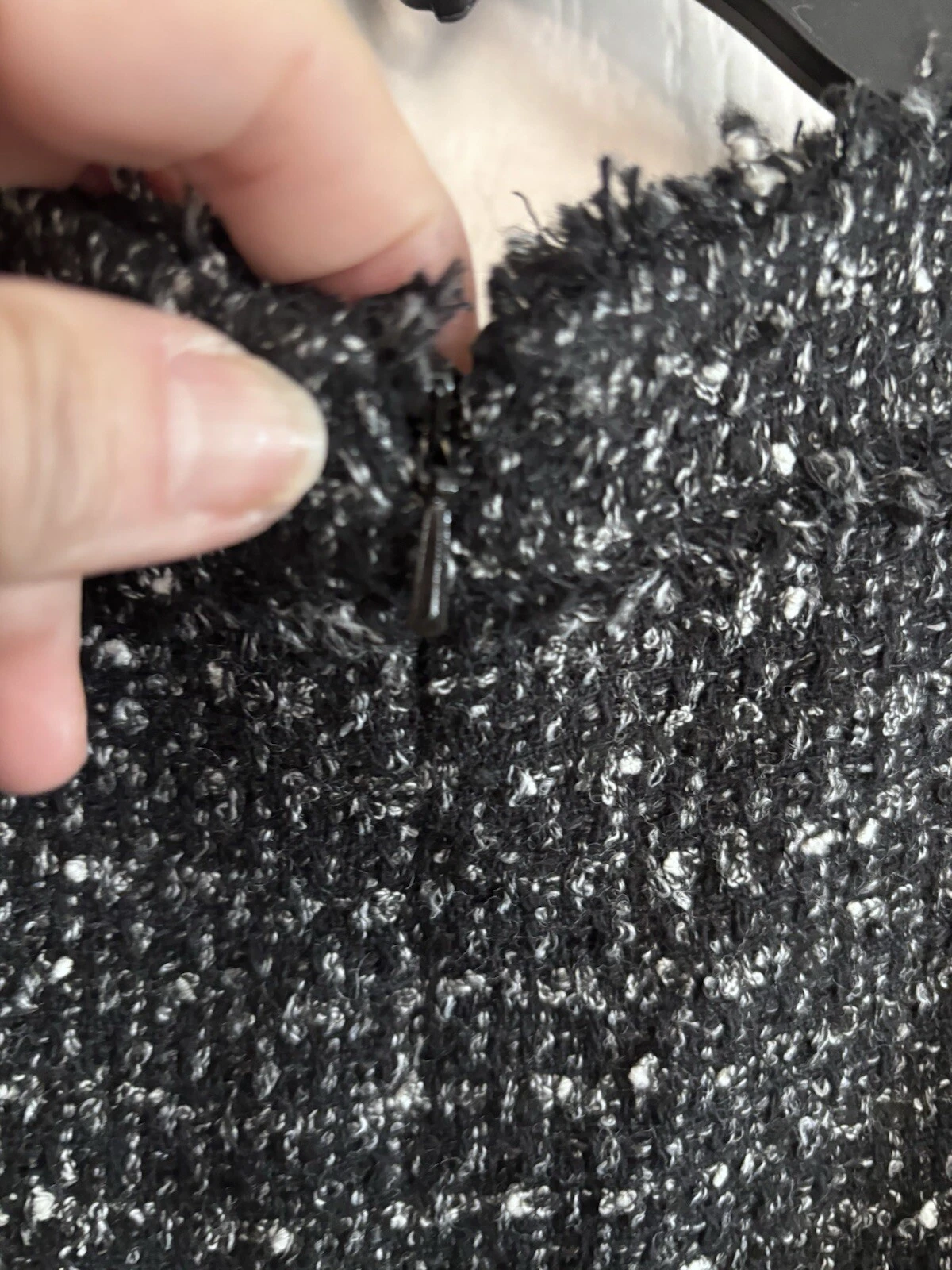 Abito Michael Michael Kors taglia 10 tweed senza maniche lusinghiero senza richiami 2838