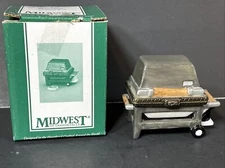 Midwest of Cannon Falls PHB Hinged Trinket Box Grill with Steak Trinket Inside