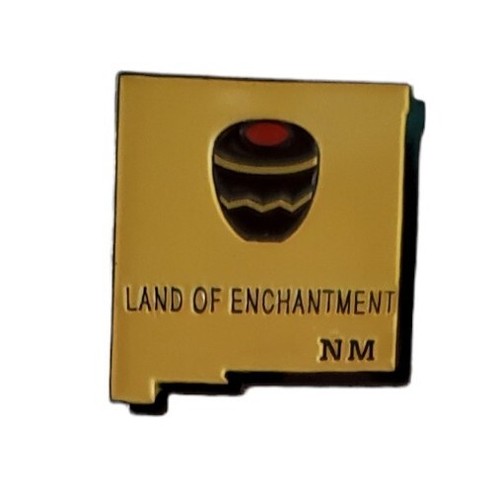 New Mexico Land Of Enchantment State Souvenir Lapel Pin - Imagen 4 de 4