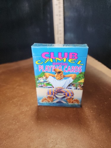 Vintage 1992 Camel Cigarettes Camel Club Official Playing Cards New Sealed