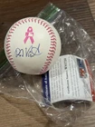 Robin Ventura White Sox Mets Yankees Mothers Day Signed Auto Baseball Ball PSA