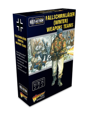 Bolt Action: German - Winter Fallschirmjager Weapons Teams