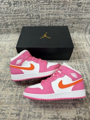 Größe 5 - Nike Air Jordan 1 Mid GS Pinksicle Orange DX3240-681