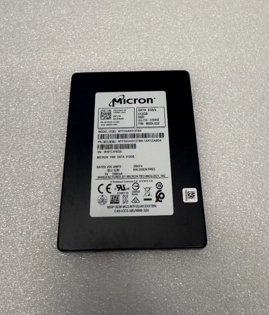Micron SATA III 512 GB Solid State Drives for sale | eBay