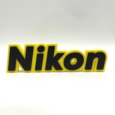 Nikon Logo Display Sign 3D Printed Collectibl...