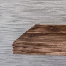 Rustic Old Floating Shelf  Wall Mounted Chunky Wood Vintage Shelf  7/ 9 inch