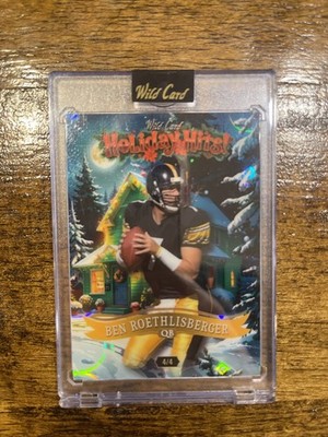 2025 Wild Card Holiday Hits Ben Roethlisberger 4/4 Wave 