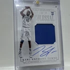 Panini 2015 Nat Treasures Karl-Anthony Towns RC Auto 58/99 #361