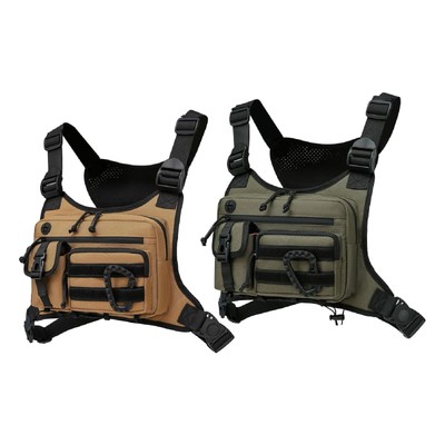 Chest Rig Tasche für Herren Damen Handyhalter für Radfahren Outdoor Aktivitäten Angeln