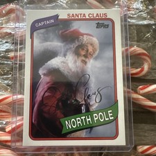2025 Topps Holiday The Santa Clause Archives  Topps 1980 SSP   SEE PICS