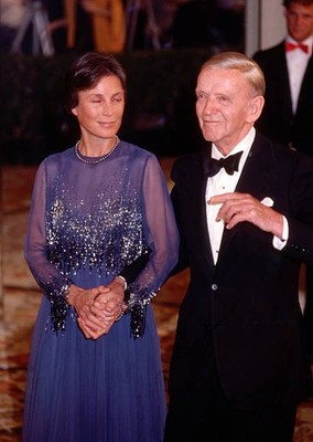 Fred Astaire wife Robyn Smith attend the 12th American Film Instit- Old Photo 1
