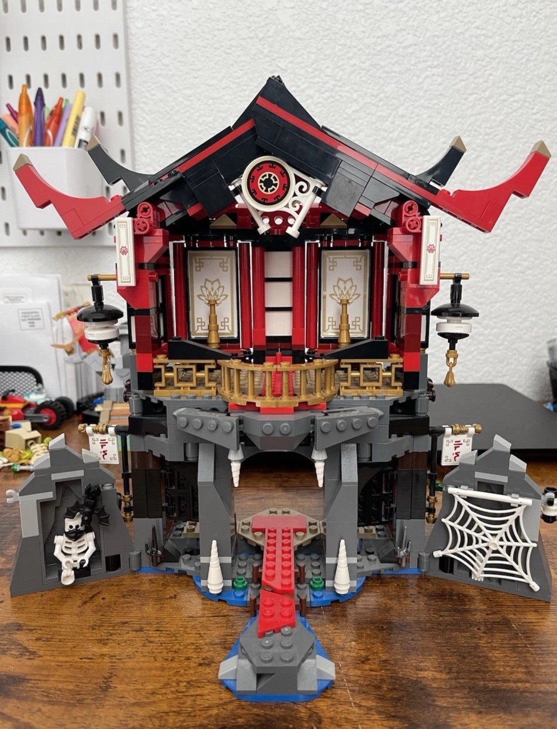 Lego Ninjago 70643 Temple of Resurrection Building set With Instructions No Figs