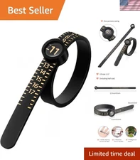 User-Friendly Ring Measuring Tool with Magnifier – Ensure Perfect Fit 1-17