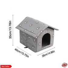 Outdoor Cat House, Cat Houses for Outdoor Cats, Weatherproof Warm and Insulat...